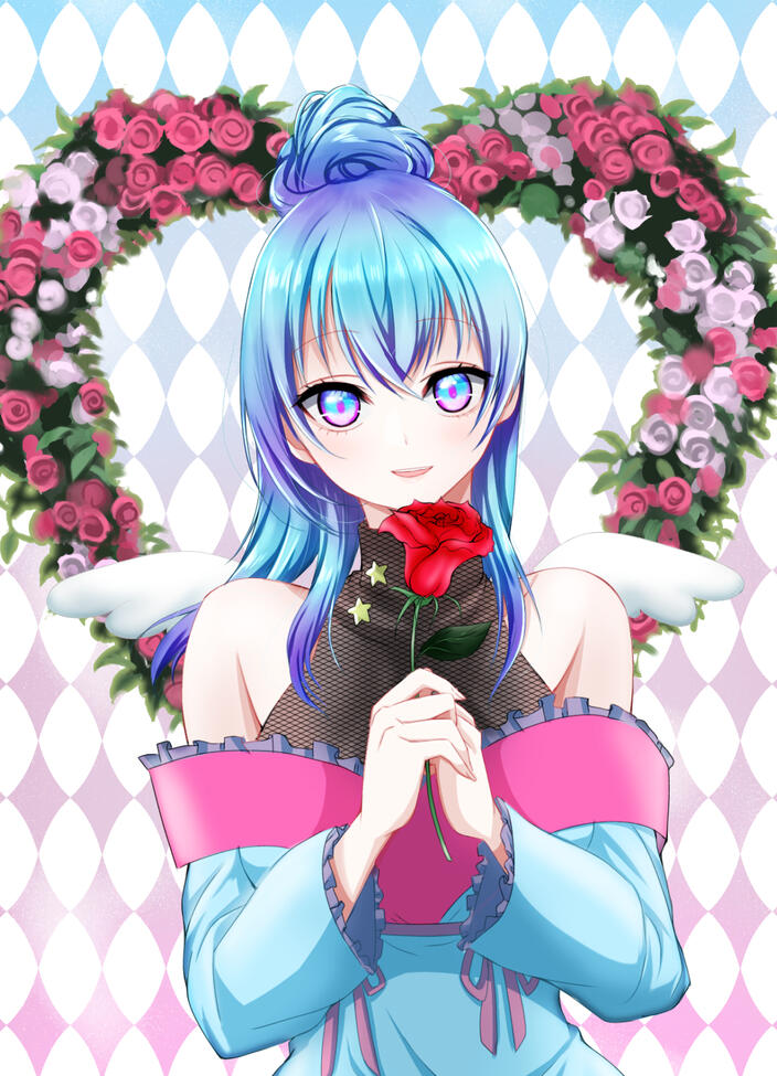 Will you accept this rose? - 🎨 soyoyoyoyokk